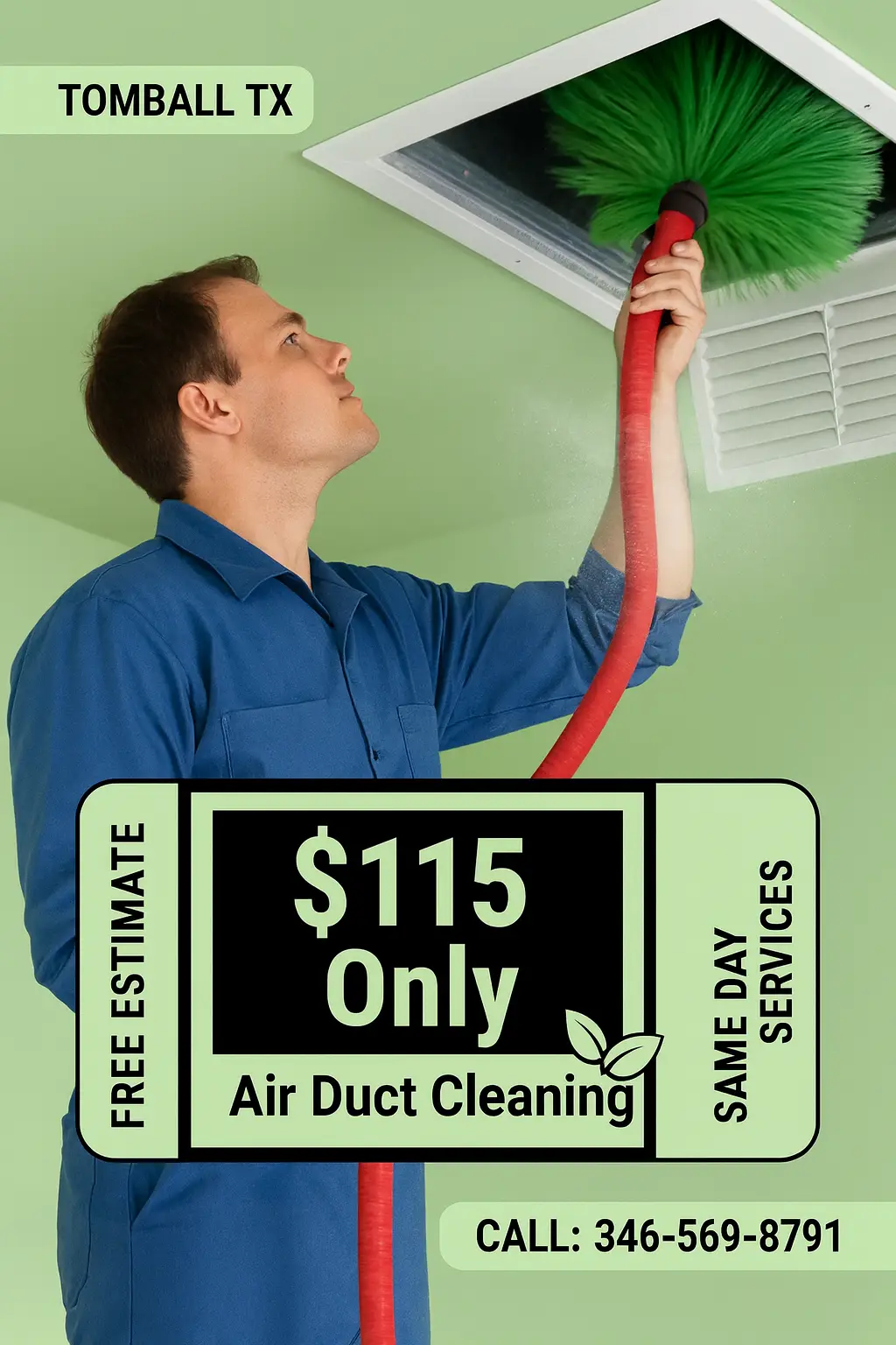 Air Duct Vent Cleaning Tomball TX Coupon